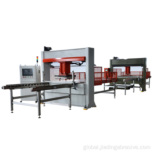 China fully automatic disc Shoe cutting travel head press Supplier